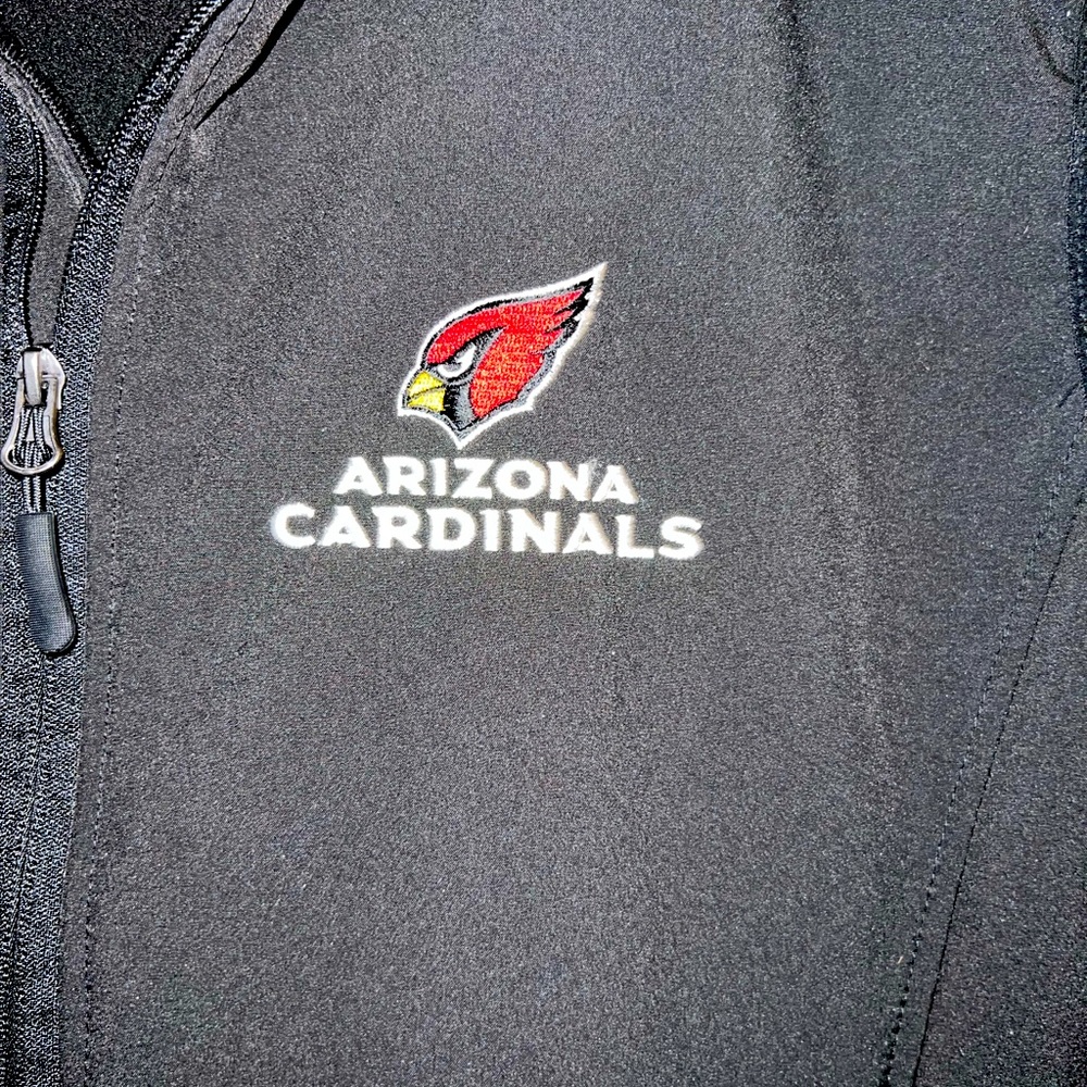 Dunbrooke Softshell Full Zip Vest NFL embroidered Arizona Cardinals size XL